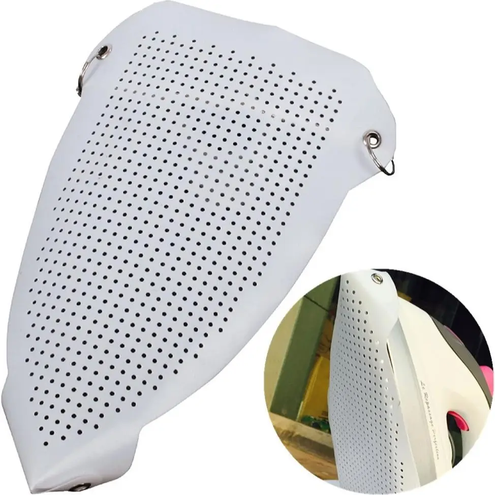 Anti-Scorching Iron Soleplate Cover - Universal Size for Any Standard Iron | Protective Heat-Resistant Ironing Base Pad Laundry Accessories (1-Pack) Ironing Board Laundry Products