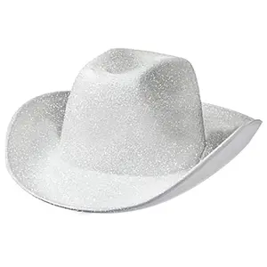 Space Cowgirl Hat Sequins Surface Glitter Rave Hats for Party