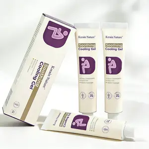 Kreain Nature Hemorrhoid Gel – With Carthamus Seed, Scutellaria Baicalensis & Purple Daisy Extract, Soothing Skin Care for Hemorrhoid Relief