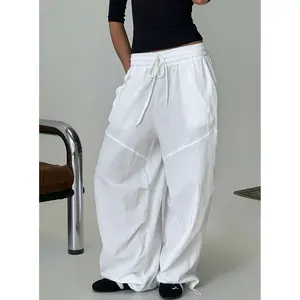 Mankind Baggy Cargo Pants White