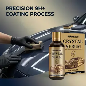 Advanced Graphene Ceramic Coating for Cars(100ML) 9H Graphene Coating for Auto Car Detailing Long Lasting Car Protection Gloss Hydrophobicty Anti Scratch