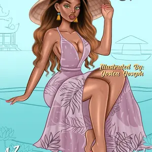 60s Travel Coloring Book for Creative Girls, 50 Unique Professional-Quality Designs, 8.5"x11" Matte Cover, Thick Pages, Drawing Ideas
