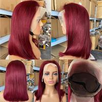 13*4 Bob Wigs 14 Inch (Red99J)