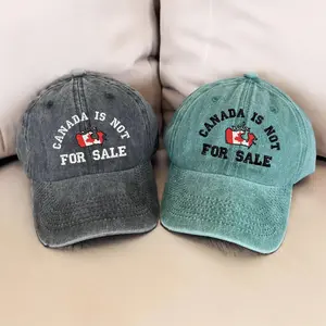 Canada is Not for Sale Hat, Embroidered Canada Hat, Canadian Independence Hat, Proudly Canadian Hat,Canada hockey dad hat, political protest
