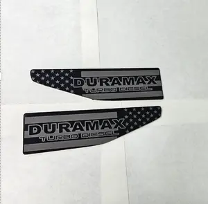 2020-2026 GMC Yukon Duramax Fender Emblems Pair