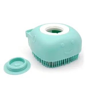 Pets Bath Brush | Scrubber for Bath | Dog Shampoo Brush | Dog Washing/Shower Brush, Suitable for Short/Long Haired Dogs, Dog Brush for Shedding, Bathing, Massaging & Grooming