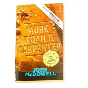 USED-More Than a Carpenter by Josh McDowell (Paperback)