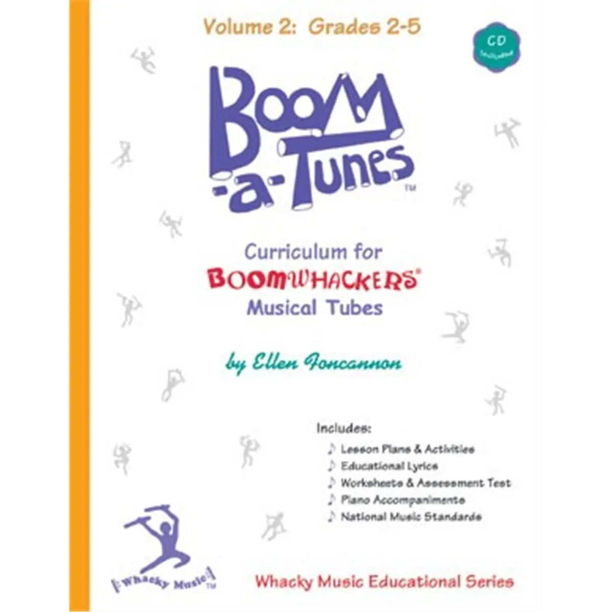 Rhythm Band Instruments Boom-A-Tunes Volume 2 Book - Coaches' & Referees' Diatonic Tool for Music Lessons, Treble Clef Reading Completion, and Student Engagement