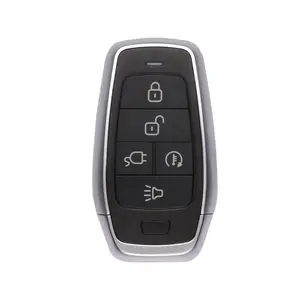 Autel MaxiIM IKEY IKEYAT5PCE 5-Button Universal Smart Car Key, Auto Parts Accessories, Replacement Key with EV Charge & Remote Start Functions, Car Key Accessory, Accessories For Car