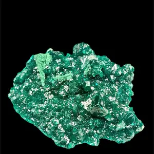 Dioptase with Malachite Crystal Specimen