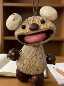 Natural Healing Shell Bell Hanging Ornament, Handmade Stress Relief Sound Therapy Wind Chime, Unique Personalized Decorative Accessory