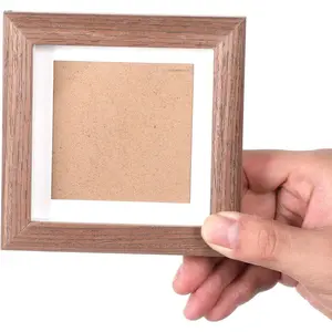 3.5x3.5 Shadow Box Picture Frame, Small Shadow Box Solid  Picture Frame ShadowBox Display Case Pictures Frames Hang Memory Boxes  Memorabilia, Awards, Medals, Wedding, Tickets and Photos