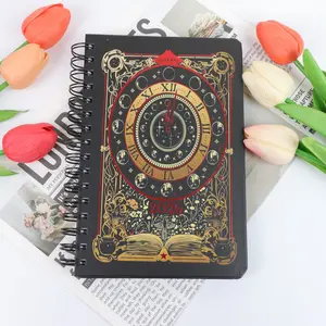 2026 Newest Tarot Card Weekly Planner Notebook, Gothic Witchy Journal, Tarot Gifts for Women Astrology Lovers, Spiral Notebook