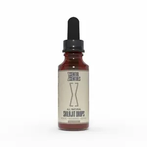All Natural Shilajit Drops Liquid Supplement – Pure Himalayan Shilajit Extract, Energy & Stamina Booster, Immune Support, Easy Absorption Dropper Bottle