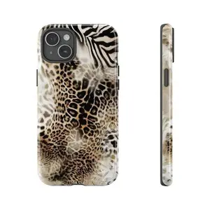 Animal Print Cheetah Zebra Tiger Phone Case Retro Design, Aesthetic Phone Cover suitable For IPhone 16 Pro Max