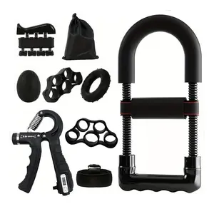 Count Grip Strength Set, Grip Circle, Grip Ball Vein Trainer, 5 Finger Flexibility Exercise, Finger Expansion Resistance Training, Hand Grip Trainer