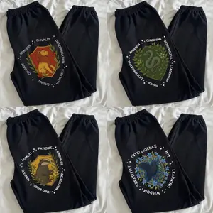 Wizard House Sweatpants, Magic School Inspirational Sweatpants, Wizard School Sweatpants, Universal Vacation Pants  3I5LZ