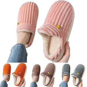 Women Men Outdoor Slippers Fashionable New Pattern Minimalist Solid Color  Shoes