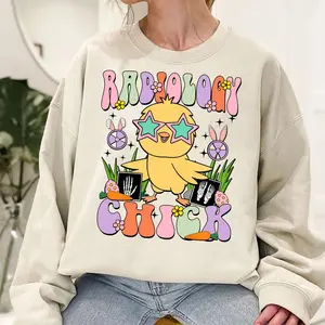 Comfort colors Radiology Chick T-shirt Easter Day Rad Tech T-shirt Easter Day Radiology T-shirt Radiology Department Tee Mri Ct Tech T-shirt Rad Tech Gift R896Radio