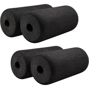 Protective Pads (6.69 * 3.1 * 3.1 in) Cushion for Exercise Equipment, Soft Foam Padding Sponge Rollers for Workout Machine, Sit ups, Barbell Bench