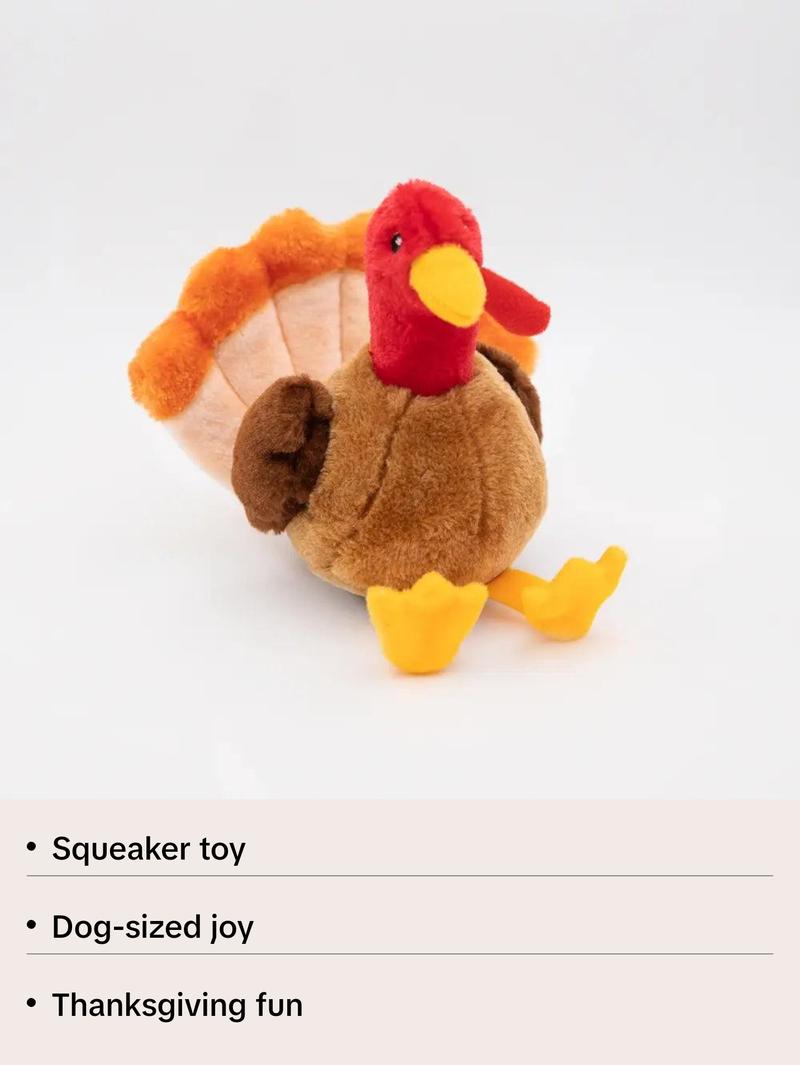 TUCKER THE TURKEY DOG TOY