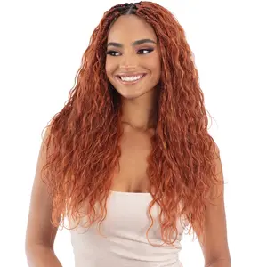 Freetress Que MilkyWay Human Hair Blend Braids - BREEZY WAVE BULK 18"