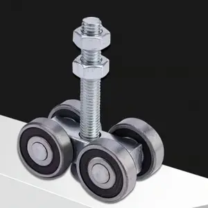Hanging Sliding Track Wheel Tool, Heavy Duty Effort-Saving Hardware Door, Durable & Smooth Operation, Ideal for Home Improvement Projects