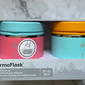 Thermoflask Insulated Food Jar - 20 oz, 2-Pack, BPA Free, 24 Hours Cold/12 Hour - Tumbler, Drinkware