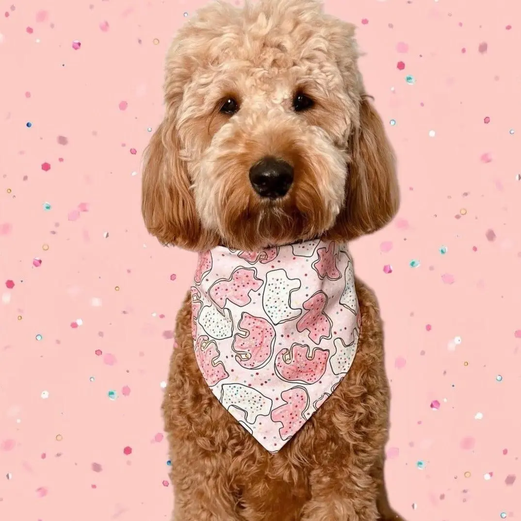 Pink Animal Cracker Bandana