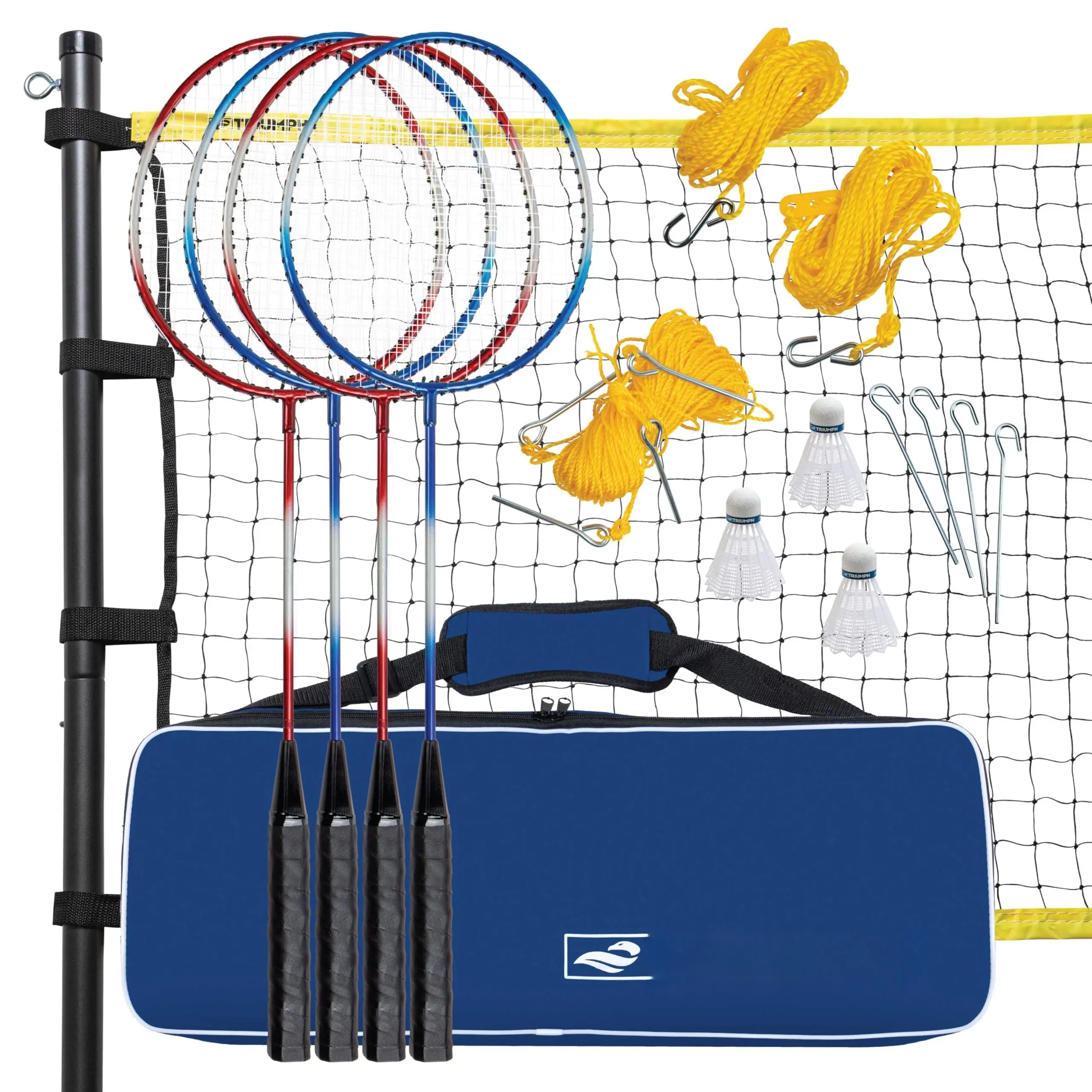 Triumph Badminton Set with Steel Construction