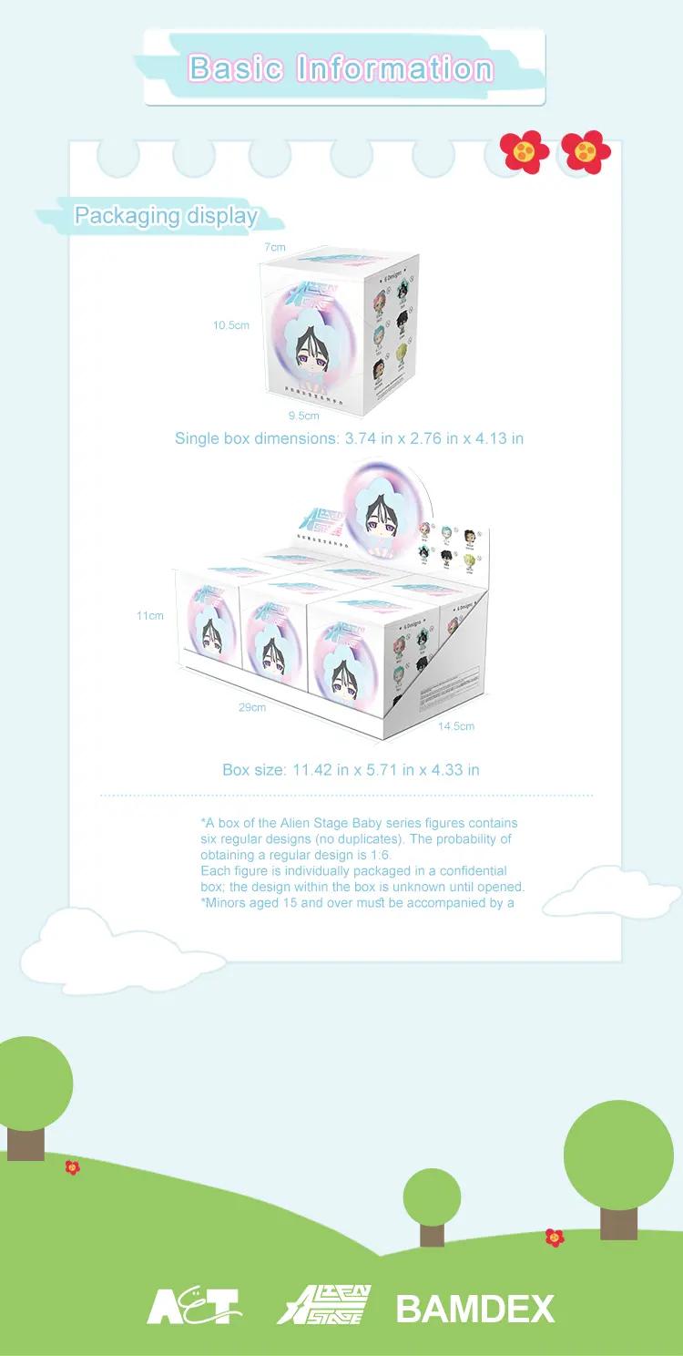 Alien Stage CP Blind Box – IvanTill, MiziSua, Hyuluka Couple Mystery Baby Series Figure Set for Fans & Collectors