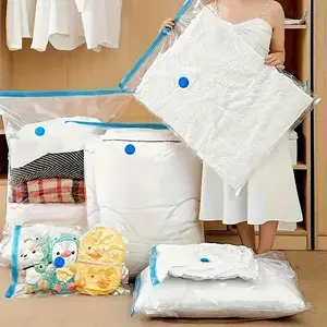 Set of 5 Large Vacuum Storage Bags (31.5 x 23.62 inches) — Airtight, Compressible, Dustproof, Space-Saving — Ideal for Clothing, Bedding, Dorms, and Moving