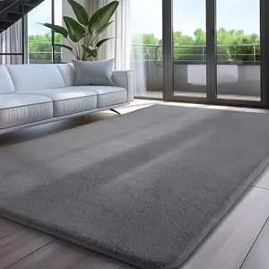 Large Size Shaggy Rugs, Big Plush Area Rug, Non-slip Soft Fluffy Ultra-comfortable Carpet Mats for Livingroom Bedroom Nursery Home Decor