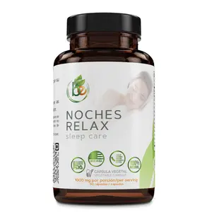 Dormir Bien Noches Relax Botanical Sleep Blend - 1000mg per Serving - 90 Vegan Capsules with Melatonin, Valerian Root, Chamomile (Manzanilla), Linden (Tila) & B-Vitamins - Non-Habit Forming Nighttime Relaxation - Authentic by BEXPERTSUSA