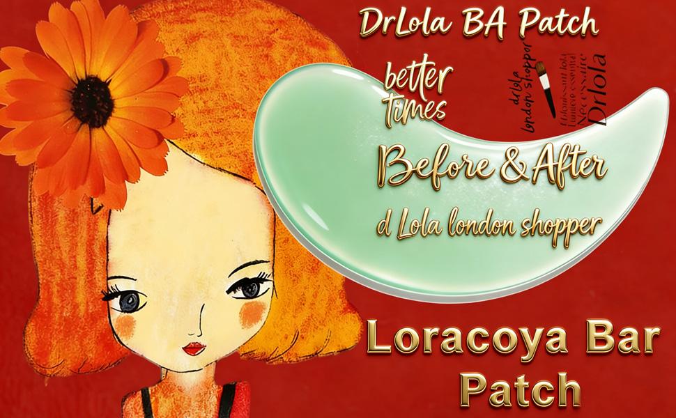 【JU】Dr.LoLa Hydrogel Eye Patches | Lighten Dark Circles with Niacinamide | Smooth Skin with Hydrolized Collagen | Reduce Wrinkle Depth with Adenosine | 60 Pcs |  Korean Eye Care