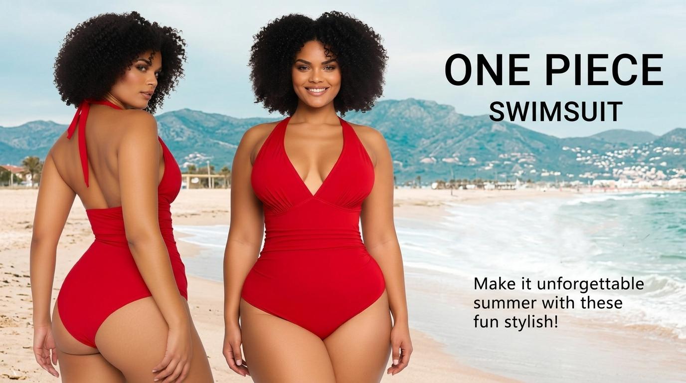 Holiswim Women's Smart Sculpt Front Ruched Swimsuit Tummy Tucking One Piece Slimming Bathing Suit Sculpting Snatched Waistline Swimwear