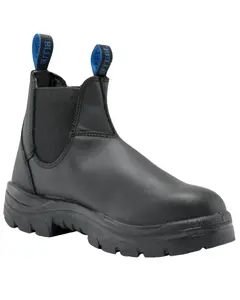 Steel Blue Men's Hobart 6" Water Resistant Work Boot Toe - 812901-Blk