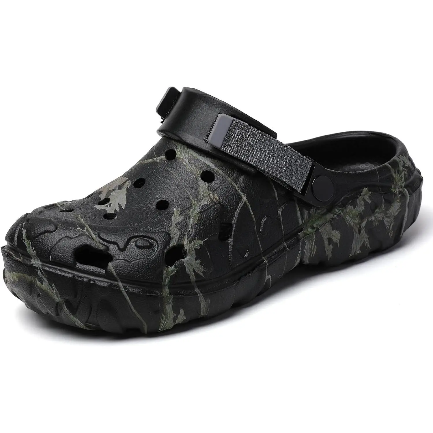 Men's Clogs Outdoor Athletic Sports Sandals Adult Slip On Garden Shoes Summer Water Beach Shoes Casual Slippers Lightweight Breathable Non Slip