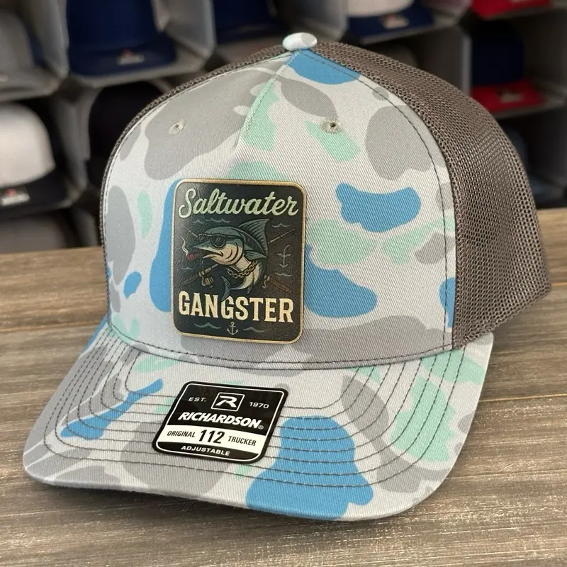 Saltwater Gangster Richardson 112 SnapBack Cap Saltwater Gangster Richardson 112 SnapBack Cap