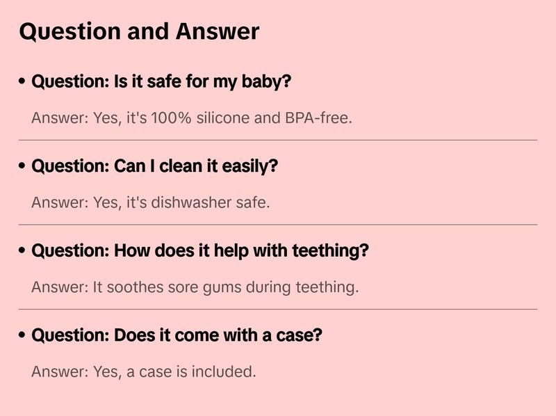 Primo Passi Finger Silicone Toothbrush with Case Holder for Comfortable Oral Care