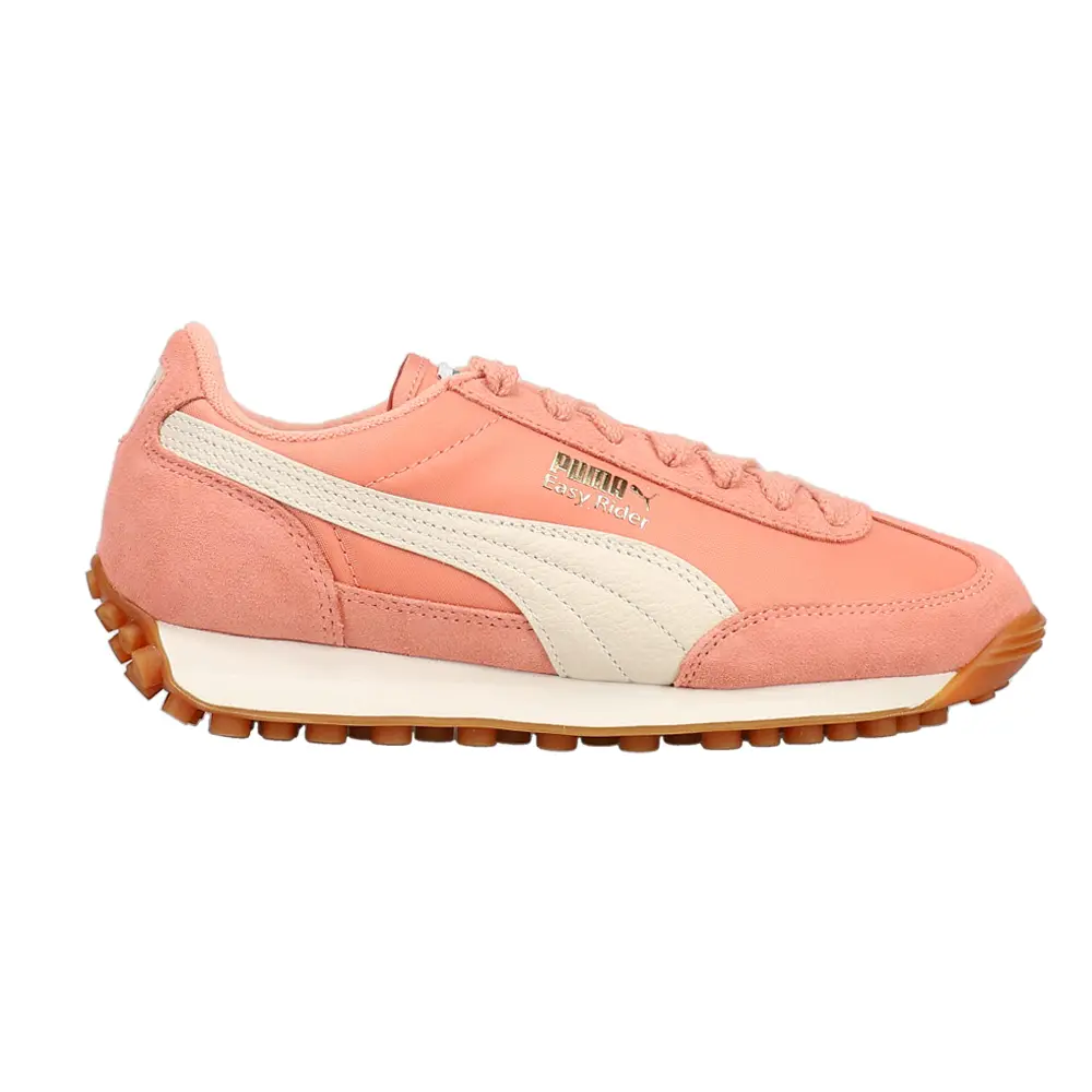 PUMA Womens Easy Rider Vintage Lace Up Sneakers Shoes Casual - Pink