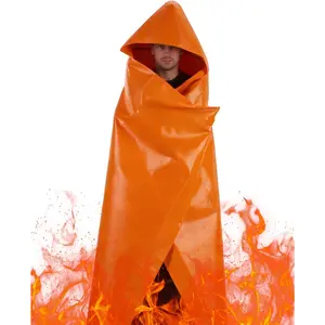Emergency Fireproof Cloak for Home Essentials, Safe Fire Retardant Body Wrap Suit for Adults, Ideal for Fire Emergency Escape
