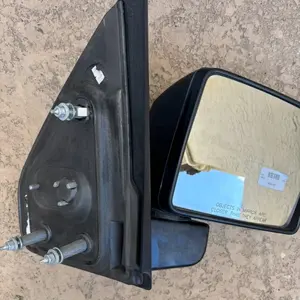 2004-2006 Ford F-150 Passenger Right Side View Power Door Mirror Black OEM