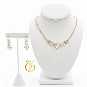 Turvik Jewelry Florencia Set - Necklace and Earrings full set fashion jewelry for women anti tarnish jewelry