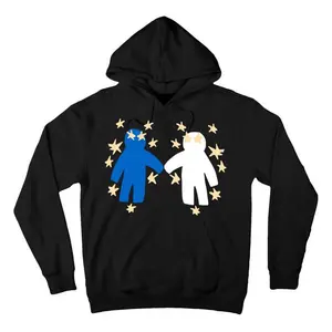 Hold My Hand SLUSHY NOOBZ Hoodie - Casual Cotton Sweatshirt with Graphic Love Print - Soft Breathable Fabric for All-Day Comfort