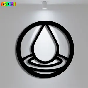 1pc Minimalist Water Drop Metal Wall Art, Minimalist Water Drop Statue Mural, Iron Craft, Perfect for Living Room, Garden, Patio Wall Decor, Silhouette Wall Decor, Intricate Craftsmanship, Christmas Decor, Ideal Gift for Nature Lovers