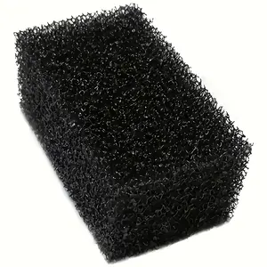 2pcs Aquarium Filter Sponge, Clear Water Effect, Non-Electric Fish Tank Accessory, Durable Rectangular Filter Sponge, Hanging Filter Replacement Sponge, Filter Media
