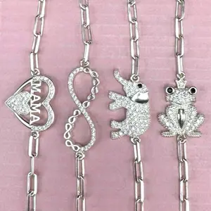 925 Sterling  Silver Bracelets / Plata Mexicana 925 Brasaletes