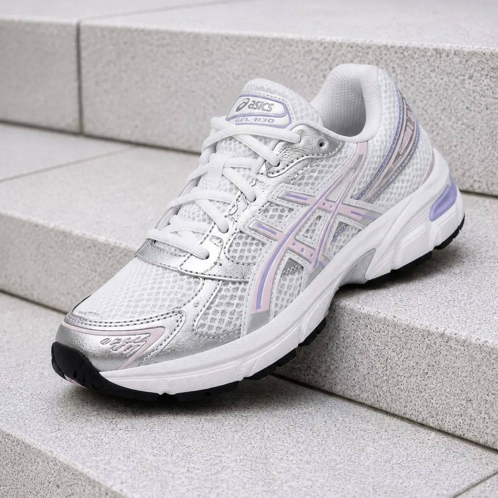 ASICS Gel-1130 White Cosmos 1204A169-103 GS & Women's Fashion Sneaker New