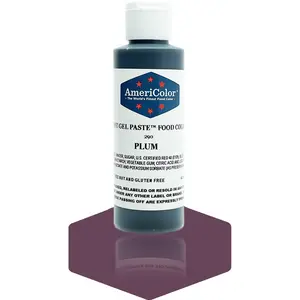 AmeriColor, Plum, 4.5 Ounce, Soft Gel Paste Food Color